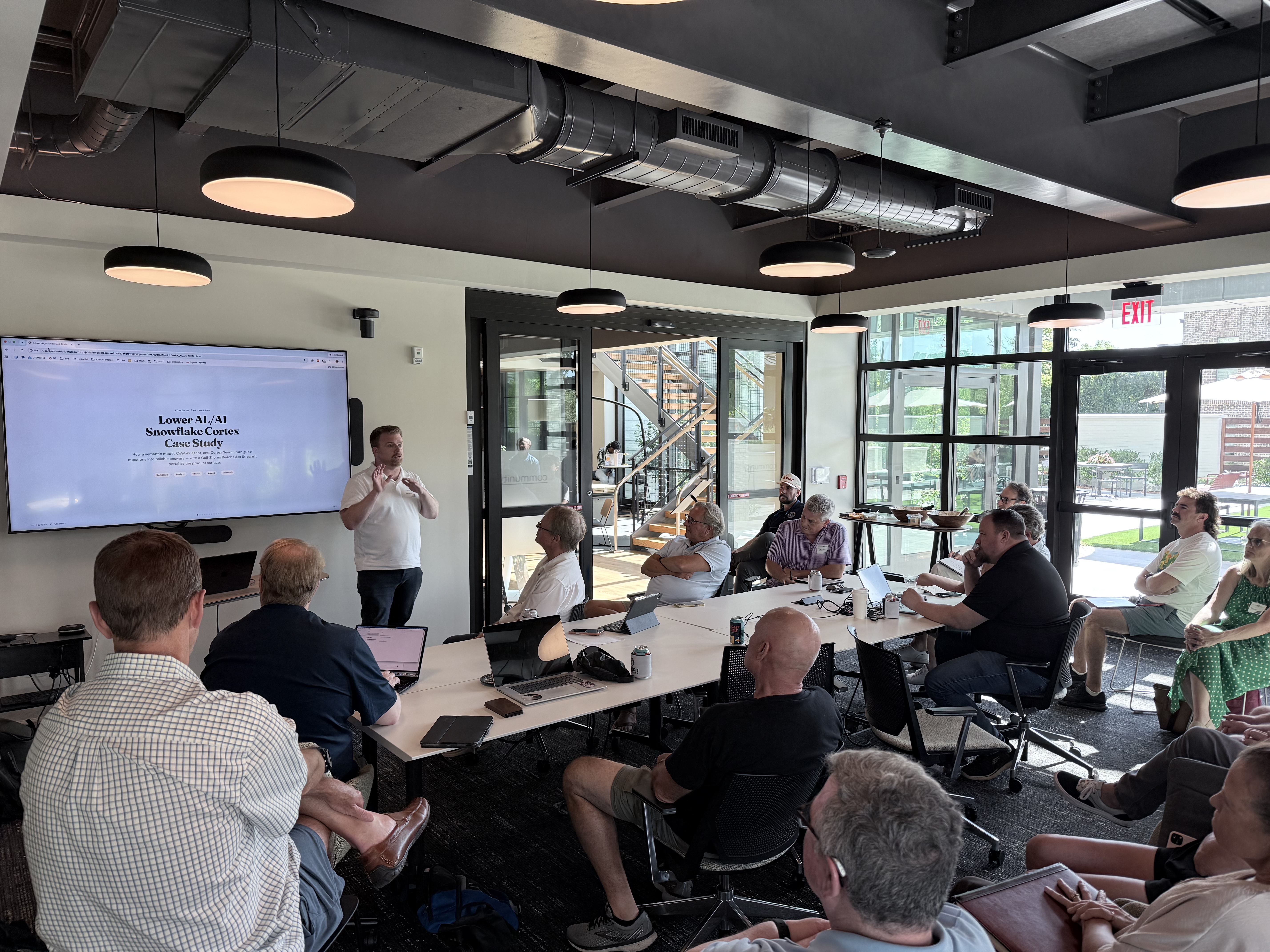 A huge thanks to Andrew Crider for presenting at LA-AI Fairhope